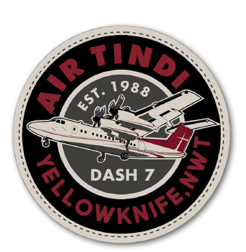 4" Classic Dash 7 Sew-On Patch