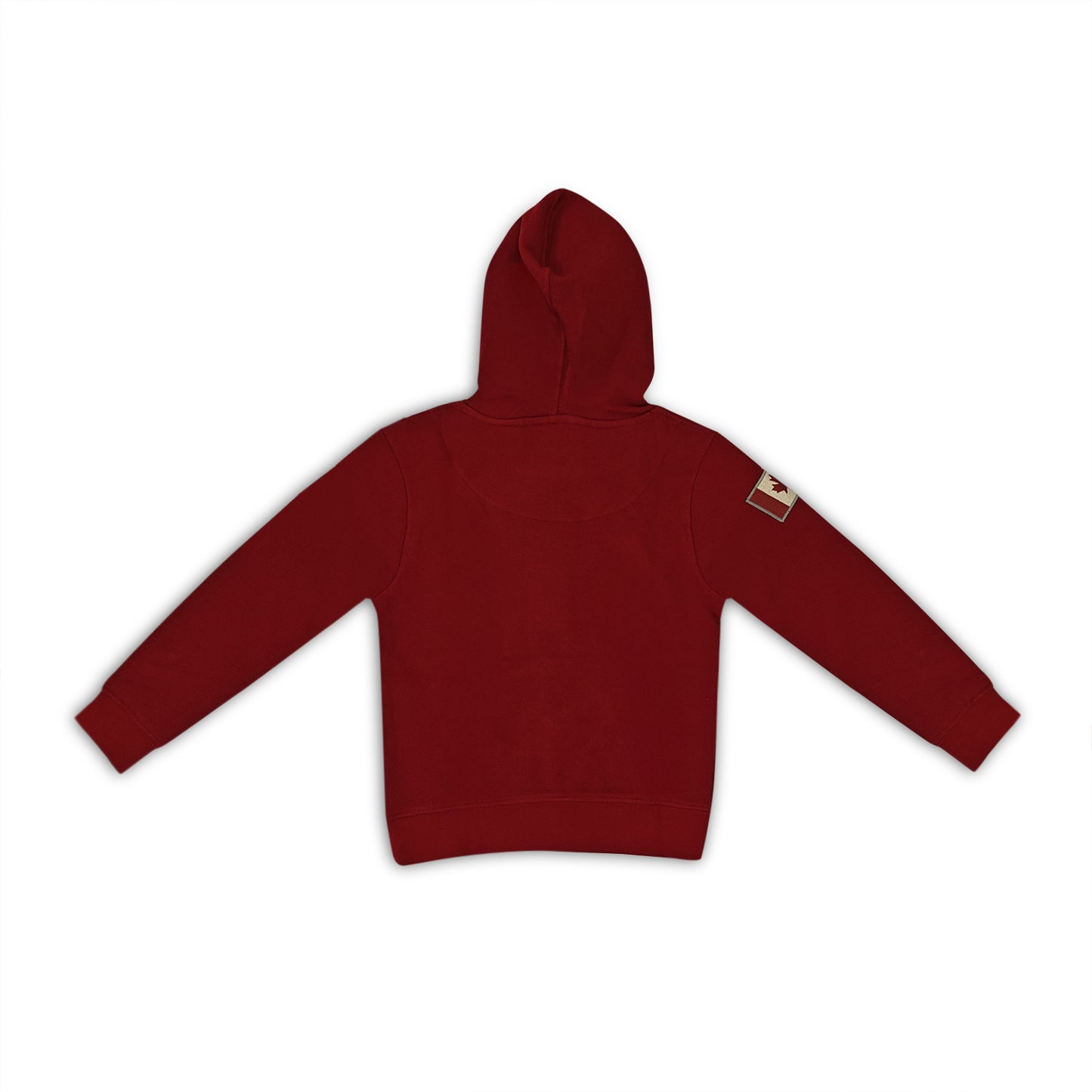 Back view of the Air Tindi Future Aviator Youth Hoodie on a white background