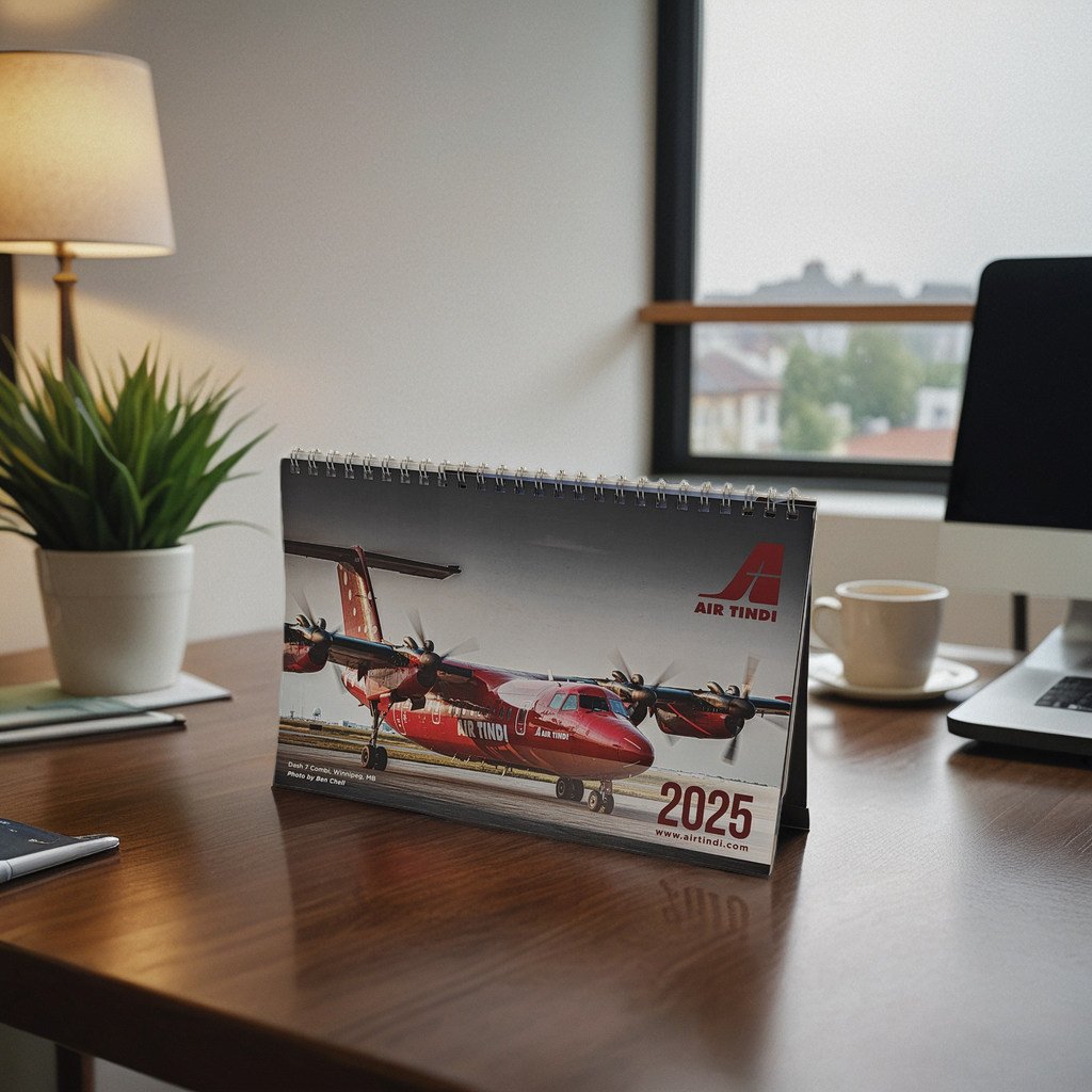 2025 Air Tindi Desk Calendar (limited)