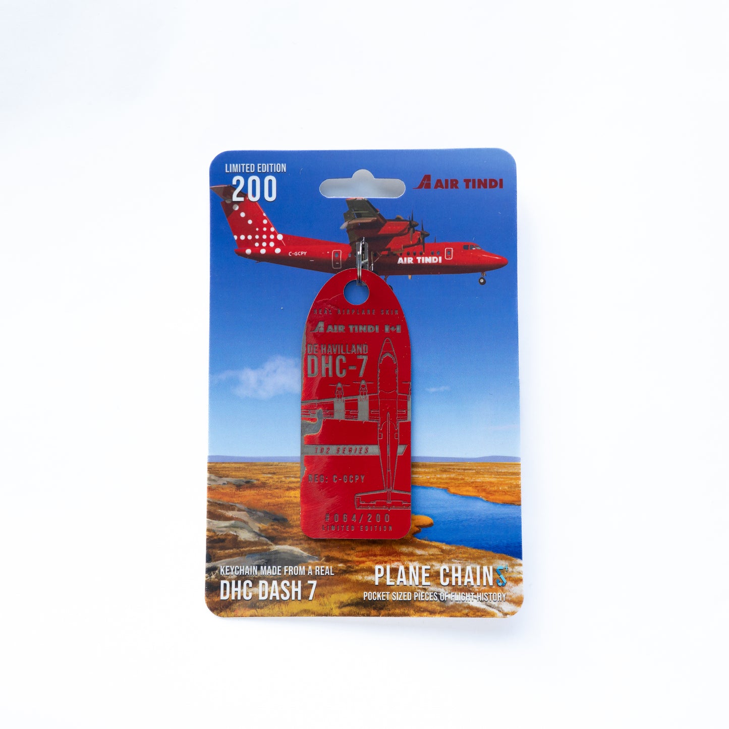 Air Tindi Dash 7 Plane Chains – C-GCPY