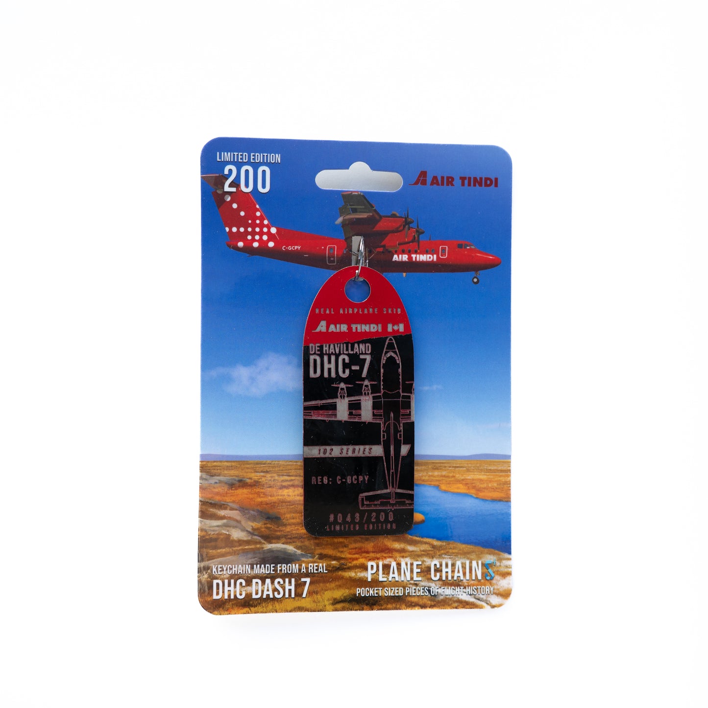 Air Tindi Dash 7 Plane Chains – C-GCPY