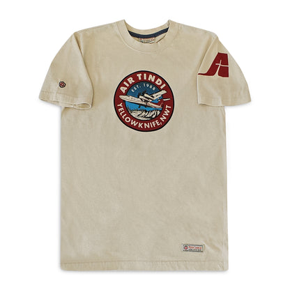 Air Tindi Classic Dash 7 T-Shirt for mens on a white background