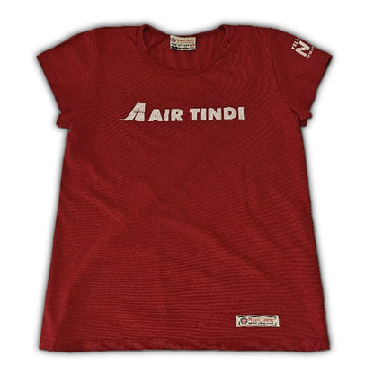 Air Tindi Legacy T-Shirt in womens on a white background