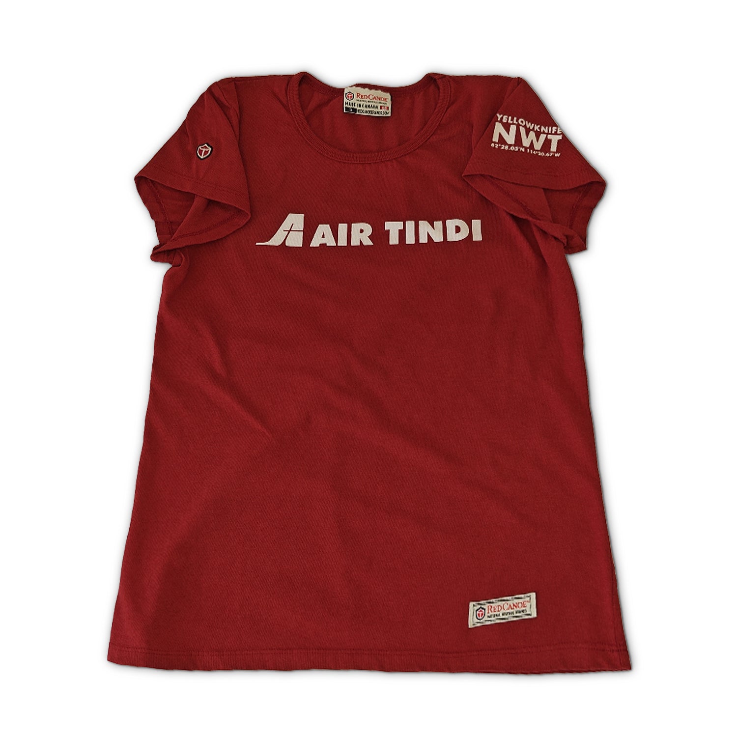 Air Tindi Legacy T-Shirt in womens on a white background