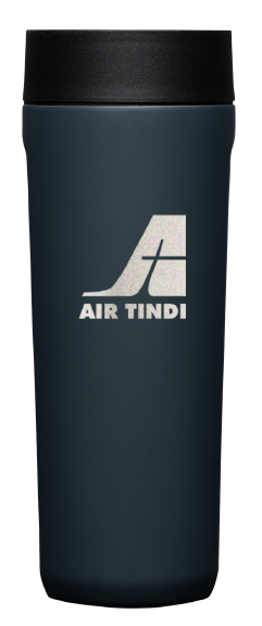 Air Tindi Signature Corkcicle Commuter Cup in Rucksack