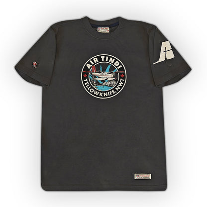 Air Tindi Twin Otter Aurora T-Shirt in mens on a white background