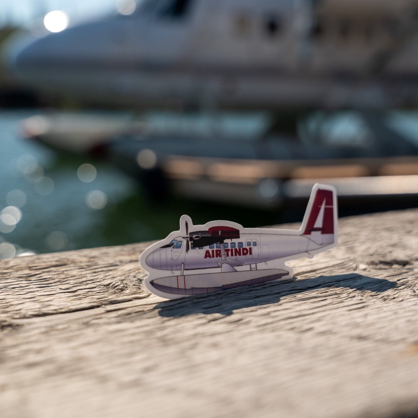 Air Tindi De Havilland DHC-6 Twin Otter die-cut sticker